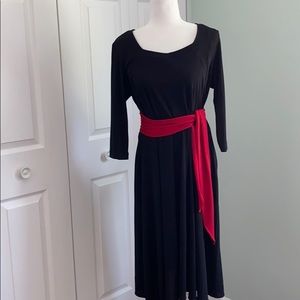 Perceptions petite midi dress,Size 14P